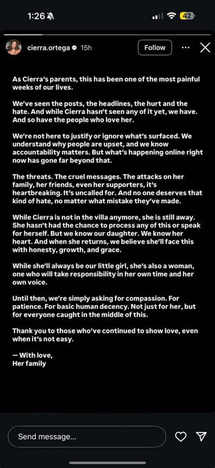 What did Tessa Ortega say? Meche drama explained as latter gets exposed